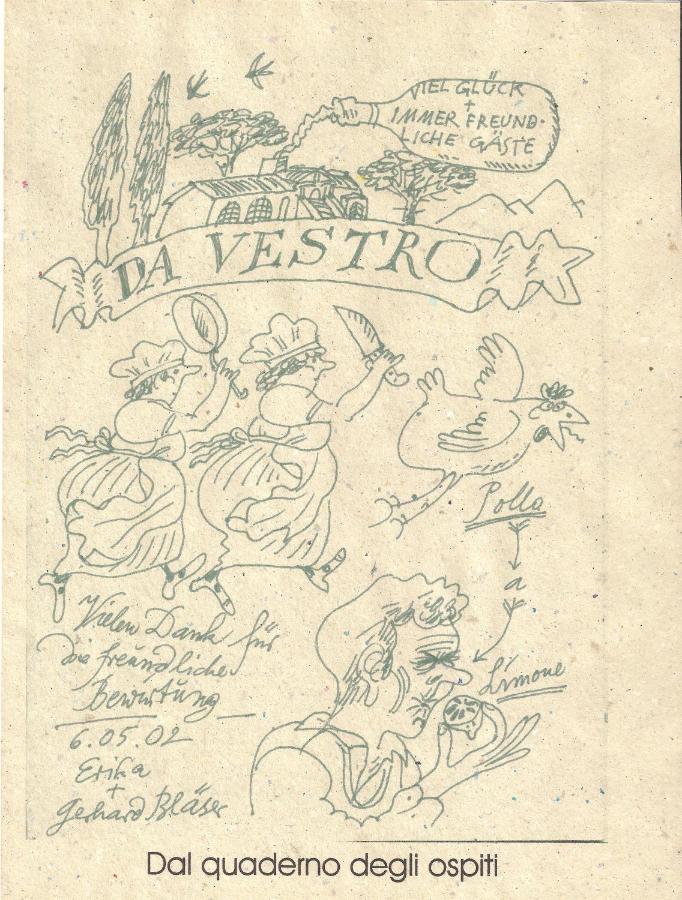 Albergo Ristorante Da Vestro モンティチャーノ エクステリア 写真
